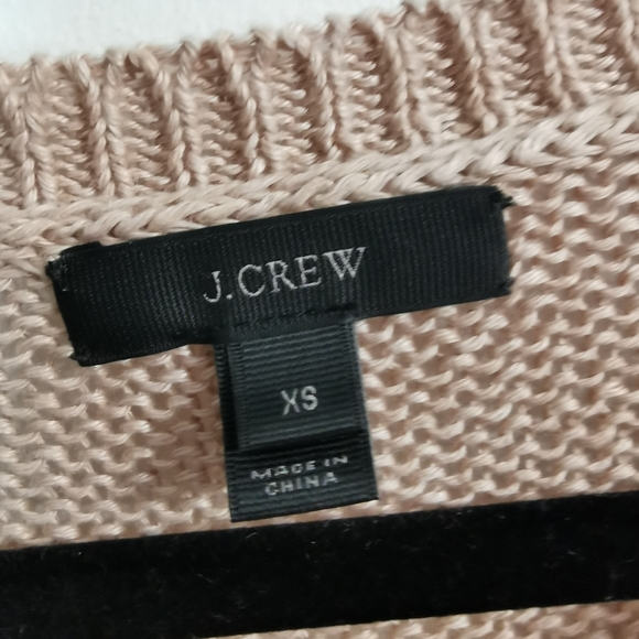 J Crew 100% Linen Knitted Crew Neck Sweater - Picture 2 of 5